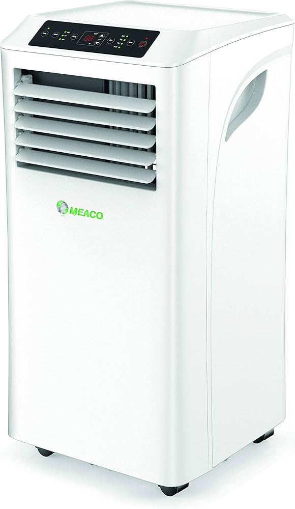 Meaco portable air conditioner with digital control panel
